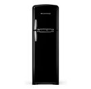Geladeira Brastemp Retrô Frost Free 352 Litros Preta - BRT38AE