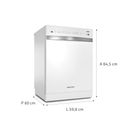 Lava Louças 14 serviços Brastemp Branca com Ciclo Pesado - BLF14AB