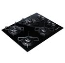 Cooktop 4 Bocas Brastemp com Grades Piatina e Acendimento Automático - BDD61AE