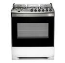 Fogão Brastemp 5 bocas Branco com timer digital - BFS5TBB