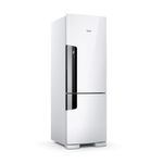 Geladeira-branca-com-refrigerador-em-cima-e-freezer-embaixo-posicionado-na-diagonal