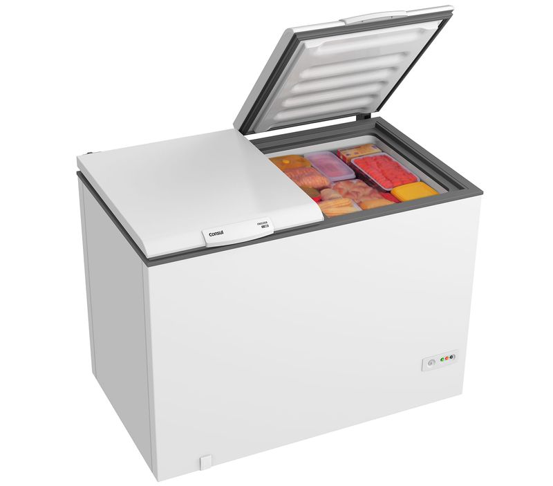 Freezer-Horizontal-Consul-44-Litros---Freezer-Consul-CHB42DB---Perspectiva