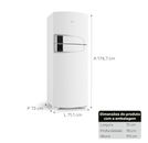 Geladeira Consul Frost Free Duplex 437 litros Branca com Horta em Casa - CRM55AB