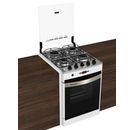 Fogão 4 Bocas de Embutir Brastemp Clean Timer - BY550AB