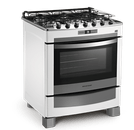 Fogão 6 Bocas Brastemp de Piso Clean - BF076BB