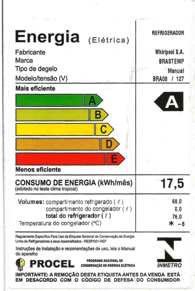 Brastemp-Frigobar-BRA08CV-Selo-127V