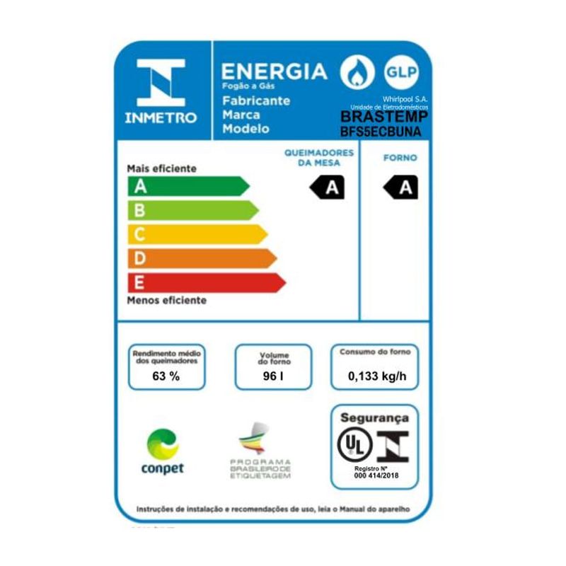 Brastemp_Fogao_BFS5ECB_Selo_Inmetro