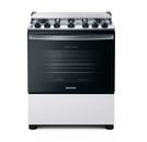 Fogão Brastemp 6 Bocas Branco Com Botões Removíveis E Exclusivo Aro Protetor - BFS6NCB