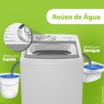 Imagem-ilustrativa-de-reuso-de-agua-com-a-maquina-de-lavar-no-centro-do-lado-esquerdo-um-balde-contendo-agua-e-do-lado-direito-um-tanque-contendo-agua.