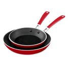 Conjunto de Frigideiras de Alumínio 20cm e 25cm - Empire Red