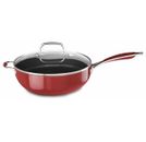 Panela Chefs em Alumínio Esmaltado 5,7 L - Empire Red