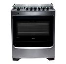 Fogão Consul 6 Bocas Cor Inox com Botões Removíveis e Vidro Interno Vedado - CFS6NAR