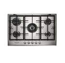 Cooktop 5 Bocas Brastemp Gourmand Inox com Duplachama e Trempe com Ferro Fundido - BDK75DR