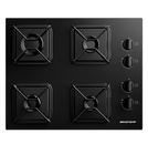 Cooktop Brastemp 4 Bocas a Gás com Grades de Ferro Aramado e Chama Simmer - BDD61BE
