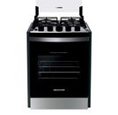 Fogão Brastemp 4 Bocas de Embutir Inox com Dupla Chama e Grades Individuais - BYO4EBR