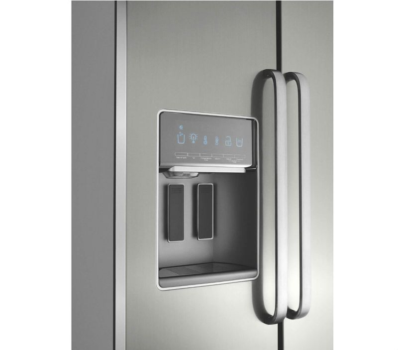 Geladeira-Frost-Free-Inox-596-Litros-Brastemp-Gourmand-Side-By-Side---Geladeira-Frost-Free-Inox-BRS80AR