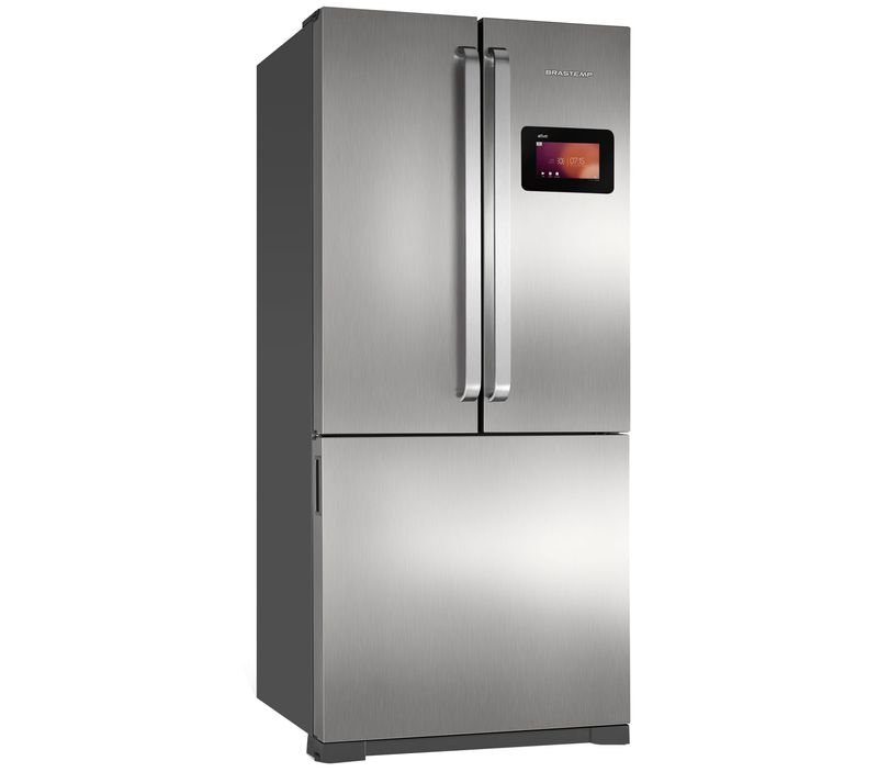 Geladeira-Frost-Free-Inox-540-Litros-Brastemp-Inverse-com-Central-Inteligente---Geladeira-Frost-Free-Inox-BRN80AK