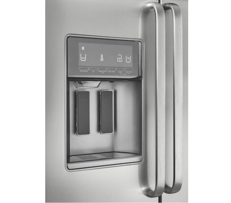 Geladeira-Frost-Free-Inox-539-Litros-Brastemp-Gourmand-Side-By-Side---Geladeira-Frost-Free-Inox-BRS75BR