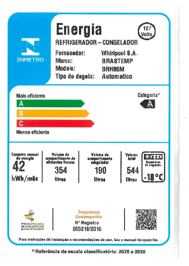 Brastemp_Geladeira_BRH86MR_Selo_Digital_Inmetro_127V