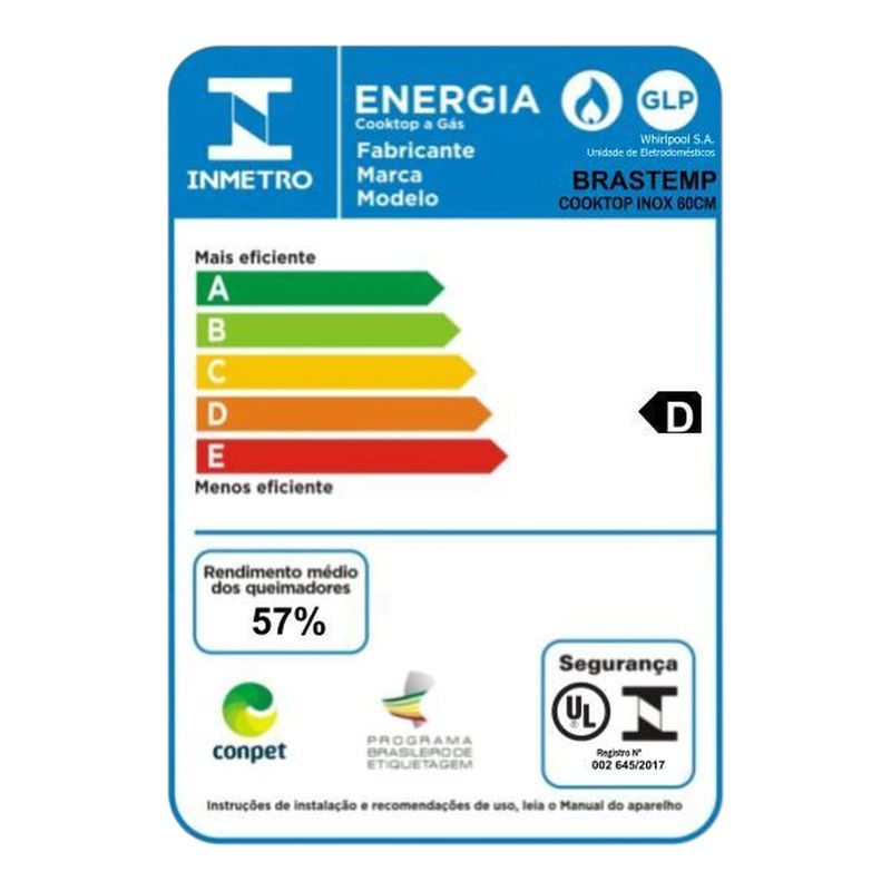 Brastemp_Cooktop_BDK60DR_Selo_Inmetro_220v